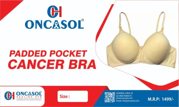 Oncasol Pocket Padded Bra for Putting Silicon Prosthesis - Image 2