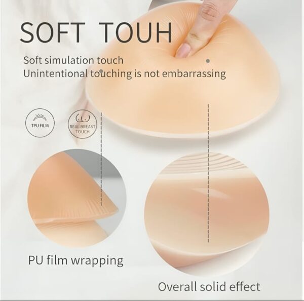 Oncasol Post Mastectomy Silicone Breast Prosthesis - Image 9